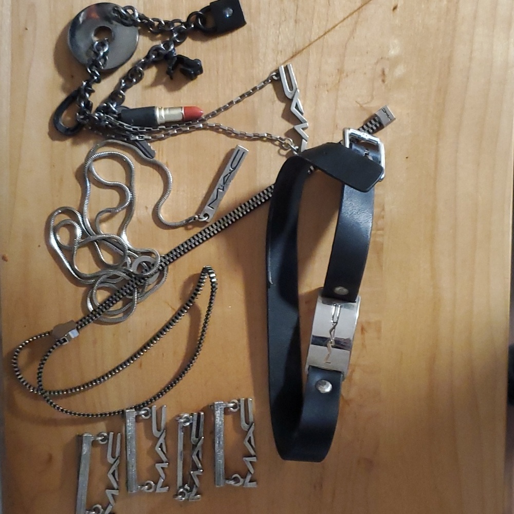 Assorted MAC Cosmetics Jewelry